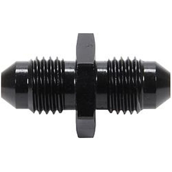 Allstar Performance Flare Union -4 AN Male to 4 AN Male; Black ALL50091 - main